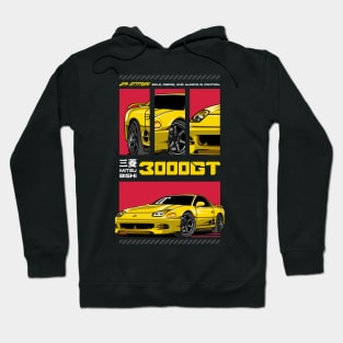 Iconic 3000GT Car Hoodie